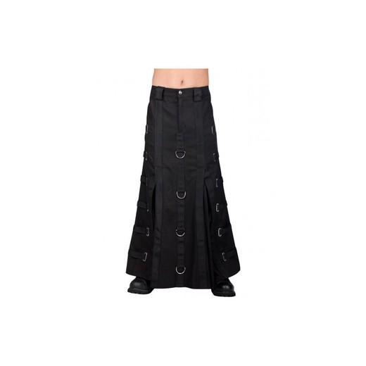 Falda Aderlass Bondage Skirt Denim Black