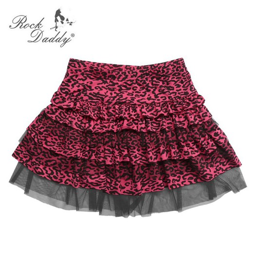 Tutu Skirt Pink Leopard