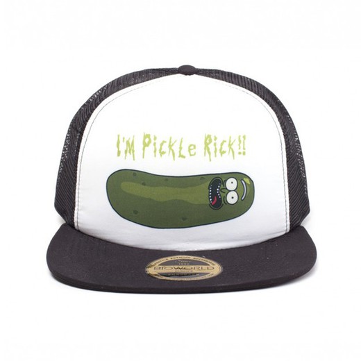 Pickle Rick cap.