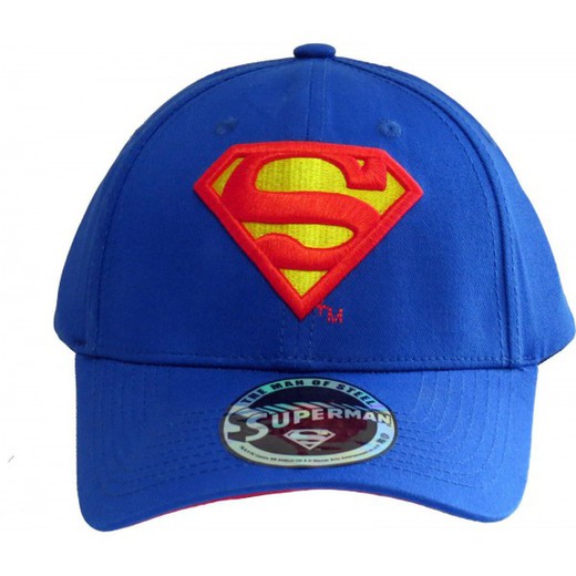 Superman Classic Logo Cobalt Cap
