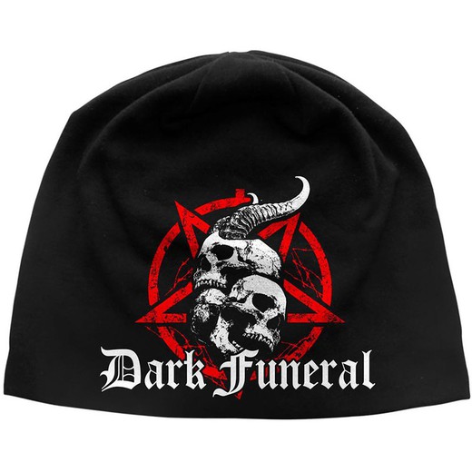 Gorro Dark Funeral unisex: Skulls & Pentagram