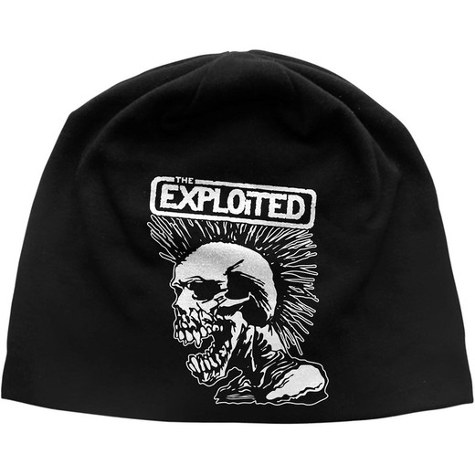 Gorro The Exploited unisex: Mohican Skull