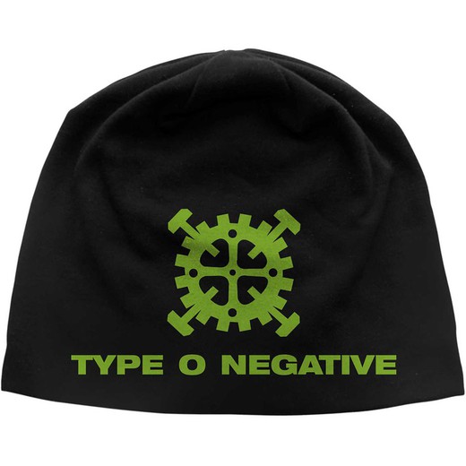 Gorro Type O Negative unisex: Gear Logo JD Print