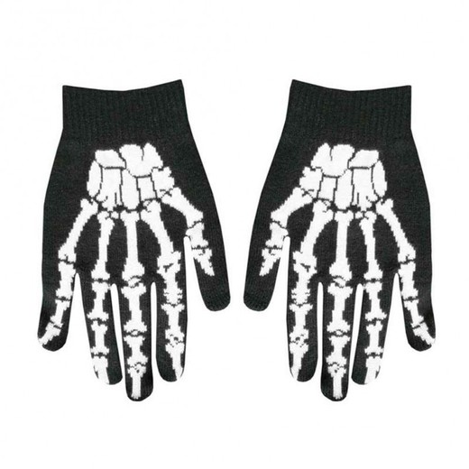 Gloves With Fingers White