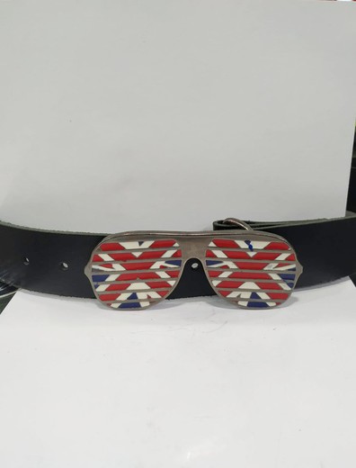 Boucle de lunettes de soleil drapeau britannique