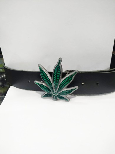 Marijuana Leaf Buckle