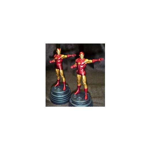 Iron Man Mini Statue Set