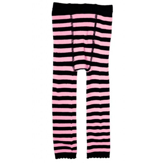 Leggings Kids Stripe Preto / Rosa