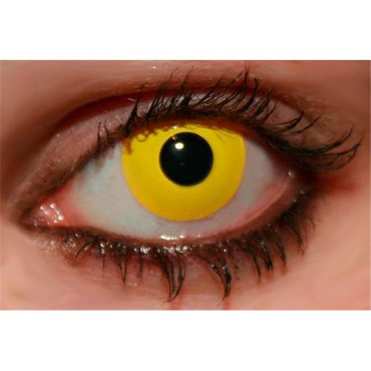 Contact Lenses Solid Yellow