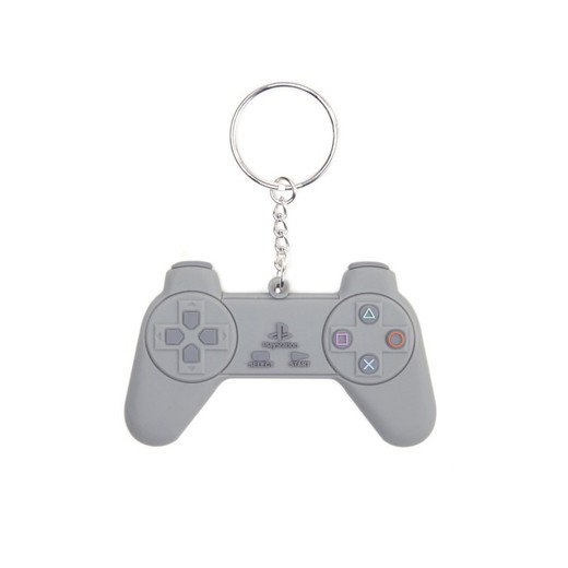 Playstation Controller Rubber Keychain