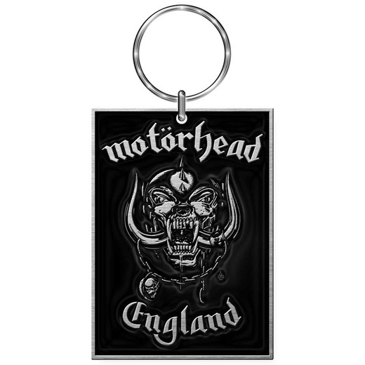 Llavero Motorhead: England (Enamel In-Fill)