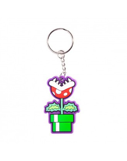 Piranha Plant Keychain - Super Mario Bros.