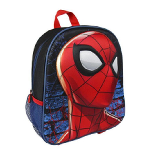 3D Spiderman Bust Backpack para crianças