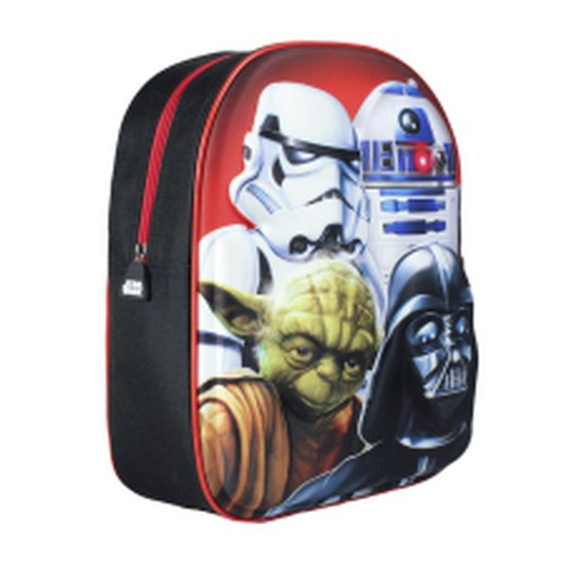 3D Star Wars - Characters Small Backpack