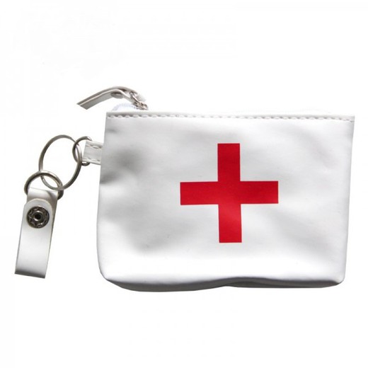 Red Cross Plastic Wallet