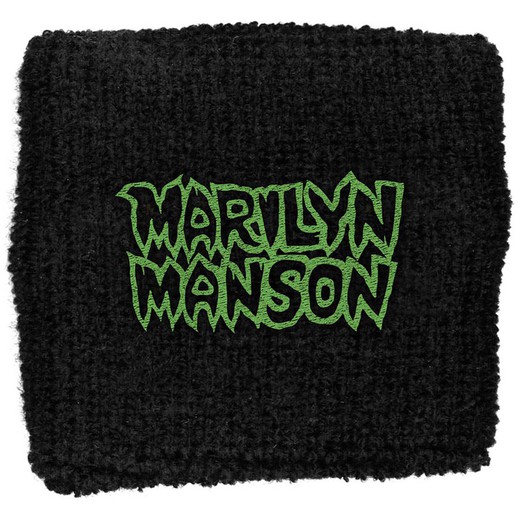 Marilyn Manson - Logo Embroidered Wristbands