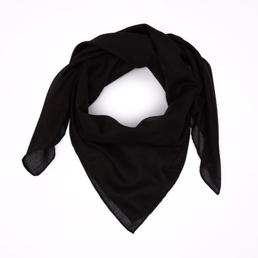 100 x 100 zwarte sjaal
