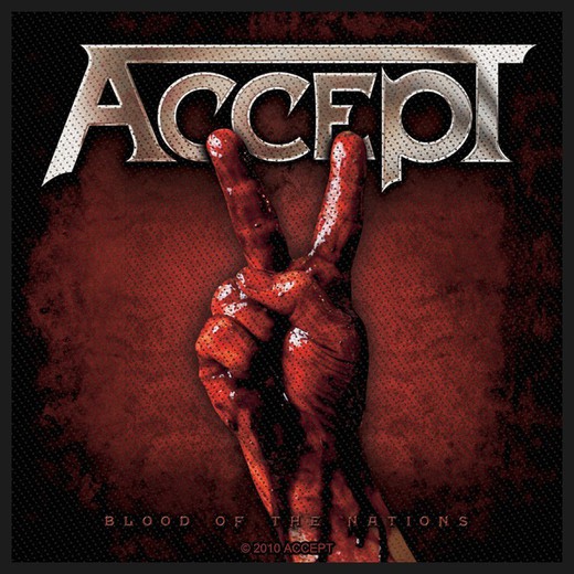 Parche Accept - Blood Of The Nations
