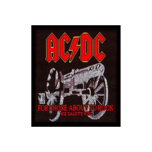 Ac/Dc For Those About To Rock Standard Patches
