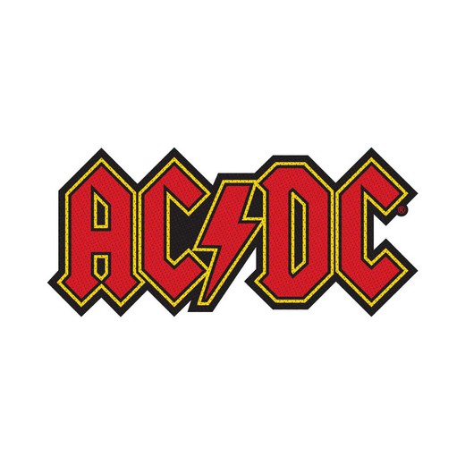 AC / DC patch - Logo uitgesneden