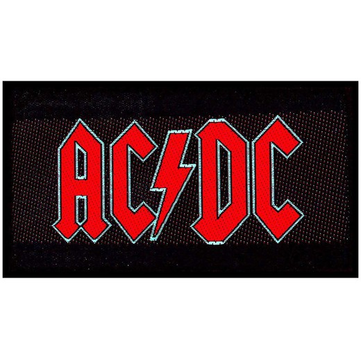 Ac / Dc Red Logo Patch