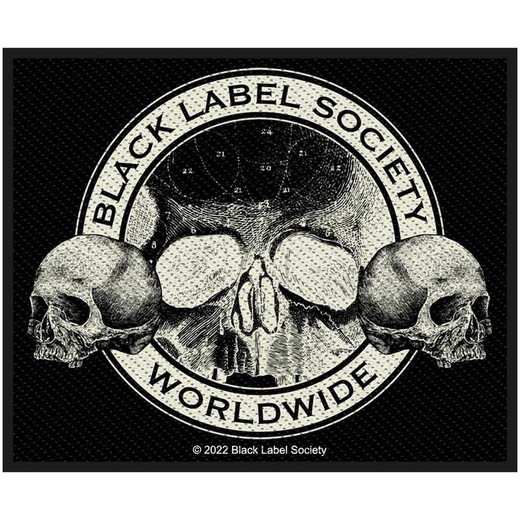 Parche Black Label Society: Skulls (Loose)