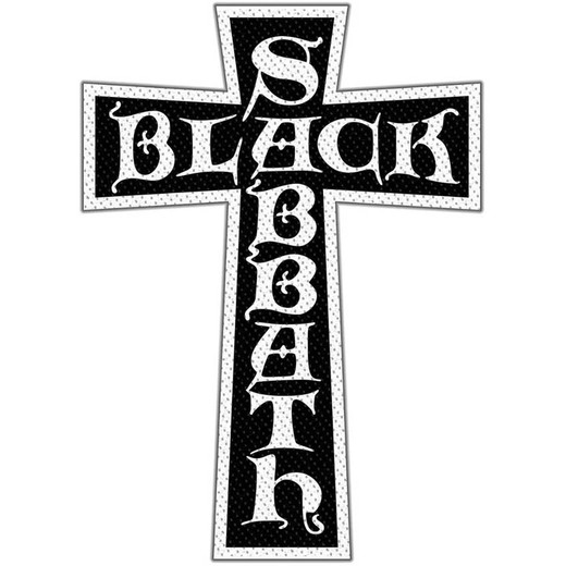 Parche Black Sabbath LogoCruz