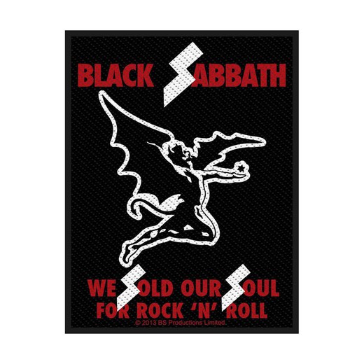 Patch do Black Sabbath - Vendemos nossas almas