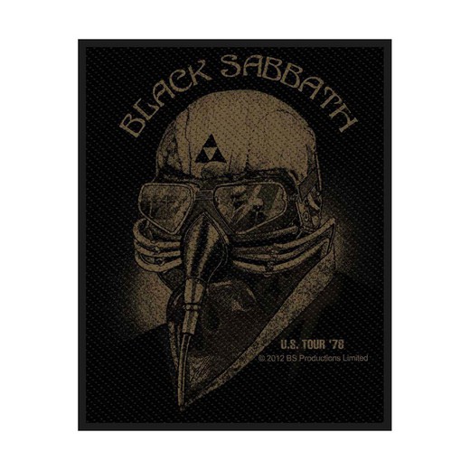 Parche Black Sabbath: US Tour 1978 (Retail Pack)