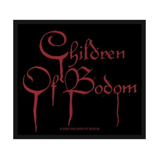 Children Of Bodom Patch - Blood Logo