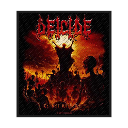 Deicide - To Hell With God Standard Patches