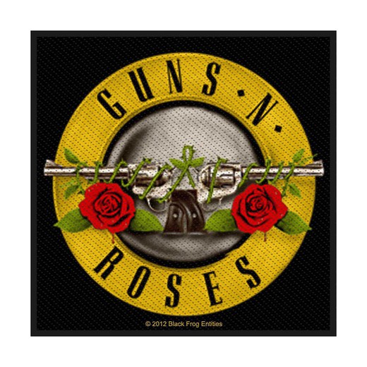 PARCHE GUNS N' ROSES BULLET LOGO