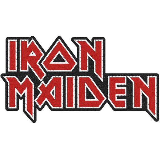 Parche Iron Maiden: Logo Cut Out (Retail Pack)