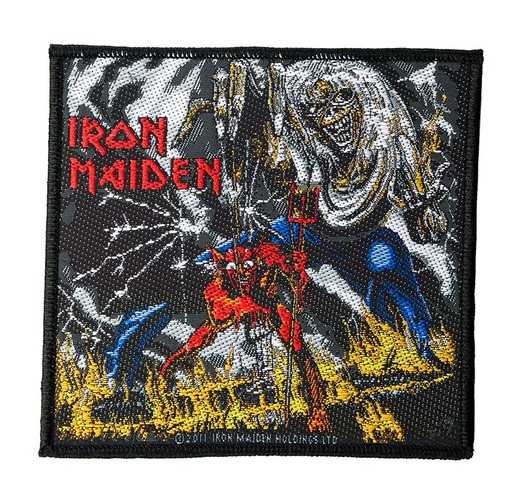 Parche Iron Maiden - Number Of The Beast