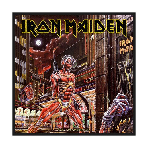 PARCHE IRON MAIDEN SOMEWHERE IN TIME