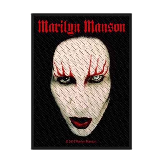 Parche Marilyn Manson: Face (Loose)