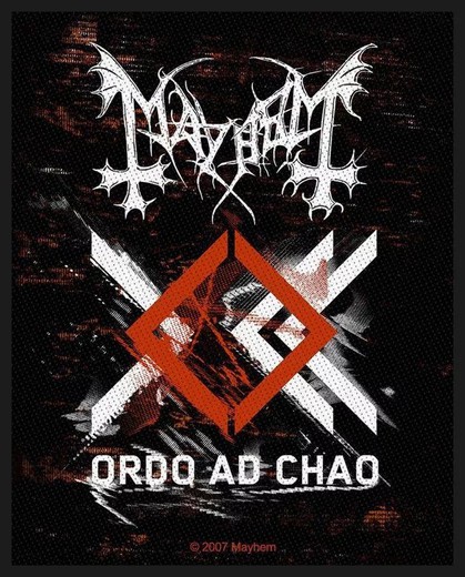 Mayhem - Ordo Ad Chao Standard Patches
