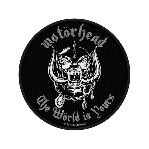 Patch do Motörhead - O mundo é seu