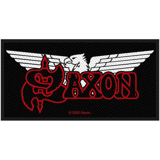 Parche Saxon: Logo/Eagle (Loose)