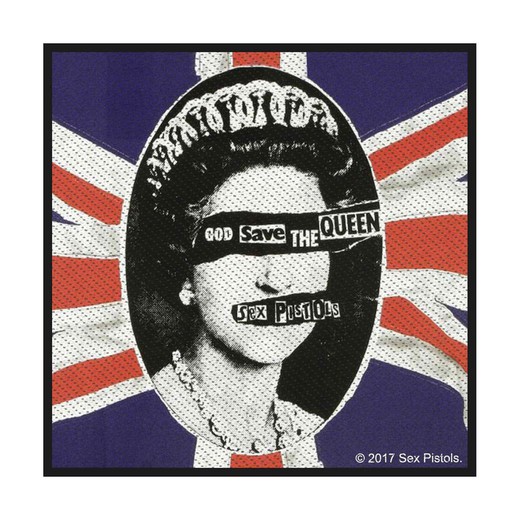 PARCHE SEX PISTOLS GOD SAVE THE QUEEN