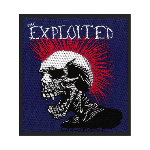 O Exploited Mohican Multicolor Patch