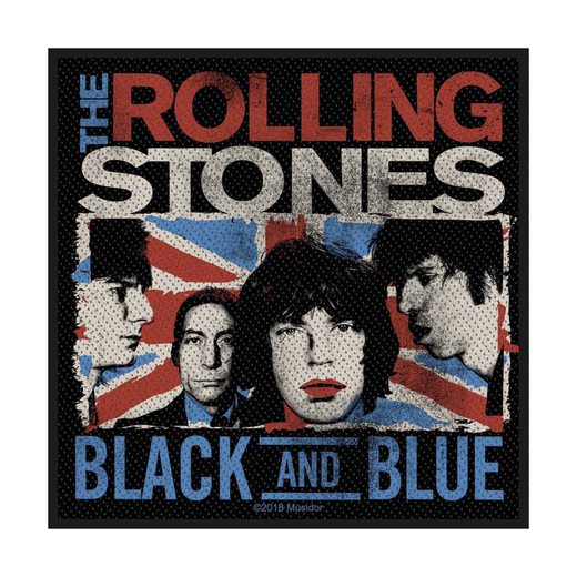 Parche The Rolling Stones: Black & Blue (Retail Pack)