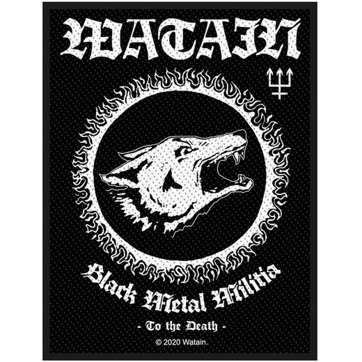Parche Watain: Black Metal Militia (Loose)