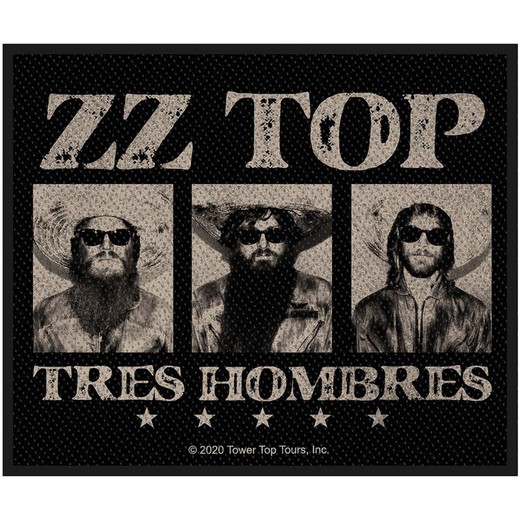 Parche ZZ Top: Tres Hombres (Loose)