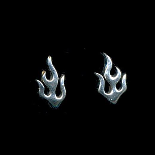 Unity flame earrings.