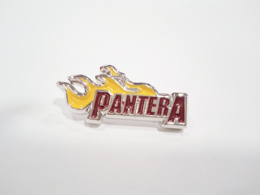 Pin Pantera Flame-logo