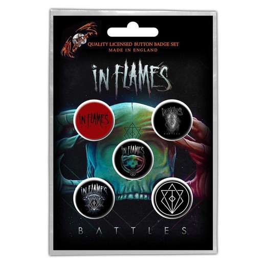 Pins set In Flames: Battles (Retail Pack)