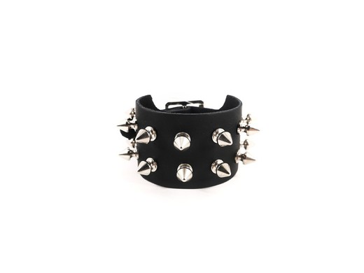 Spiked bracelet 2 rows