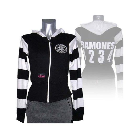 Hooded Girl Ramones