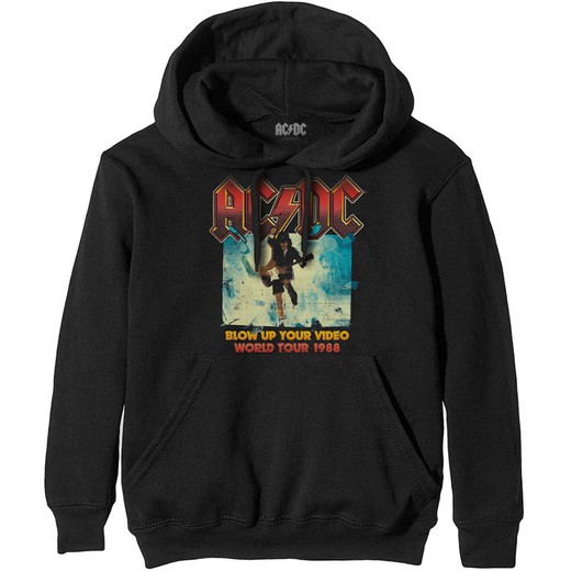 Sudadera con capucha AC/DC unisex: Blow Up Your Video
